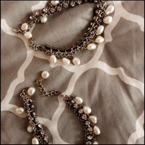Grace loves lace Hera pearl anklets